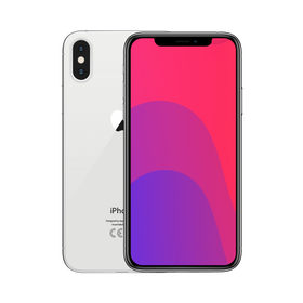 Apple iPhone X 256GB Silver - No Face ID