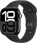 Apple Watch Series 10 (GPS+Cellular) (46mm) Jet Black Aluminum + Midnight Band-2