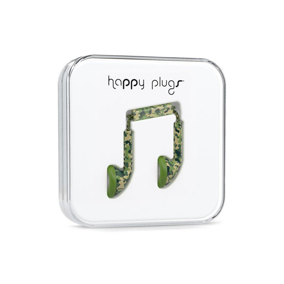 Happy Plugs Deluxe Earbuds with Mic and Remote